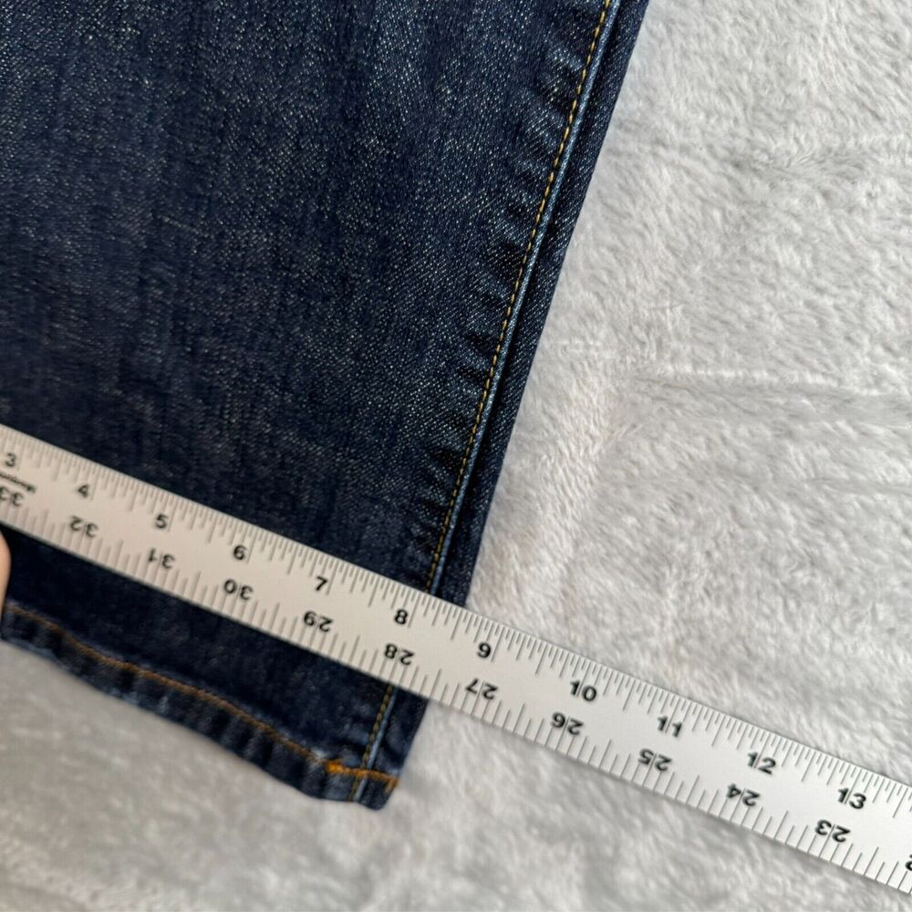 Lucky Brand Jeans Women 28 Slim Boot Leg Dungarees Low Vintage Preppy Y2K USA - Picture 6 of 15